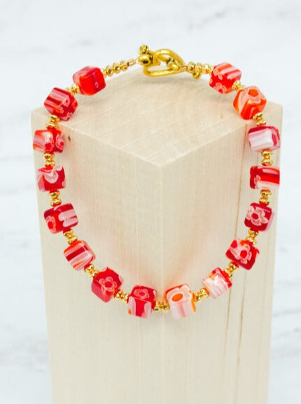 Millefiori Cubist Bracelets