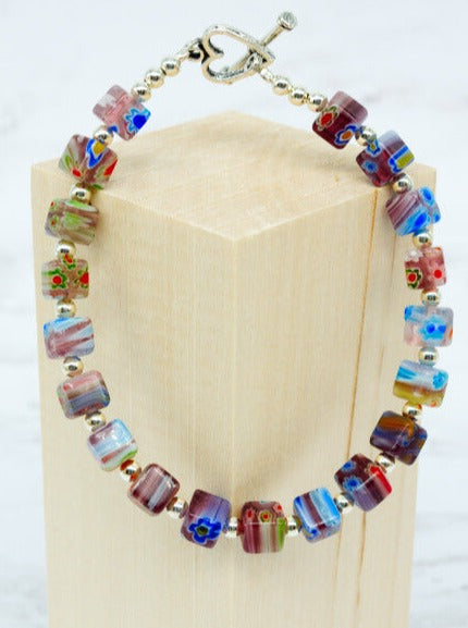 Millefiori Cubist Bracelets