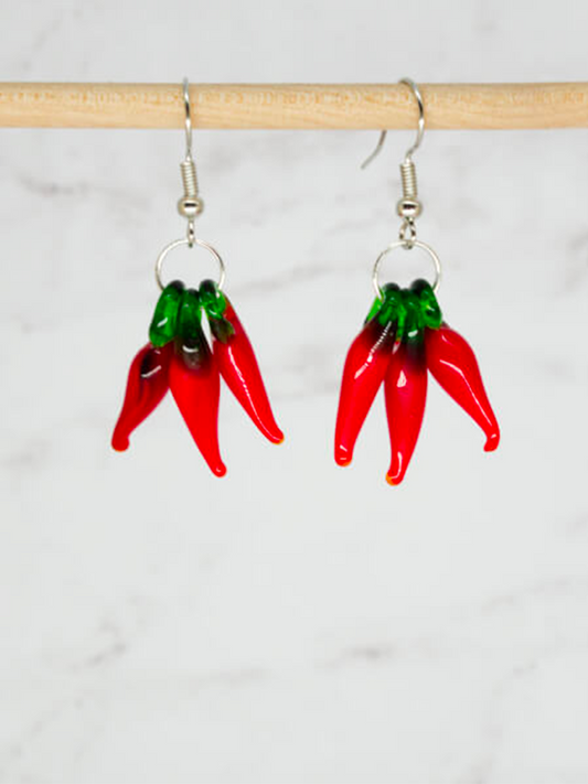 Mini-Chiles Earrings