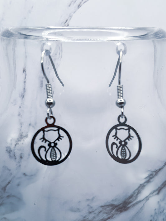 Tommy Cat Earrings
