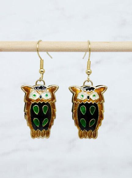 Ahhhl the Owl Earrings