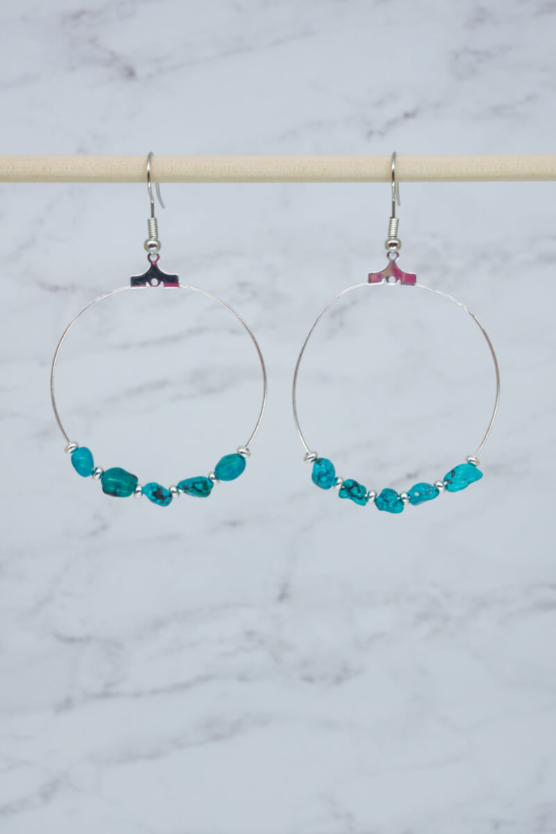 Gemm Loops Earrings