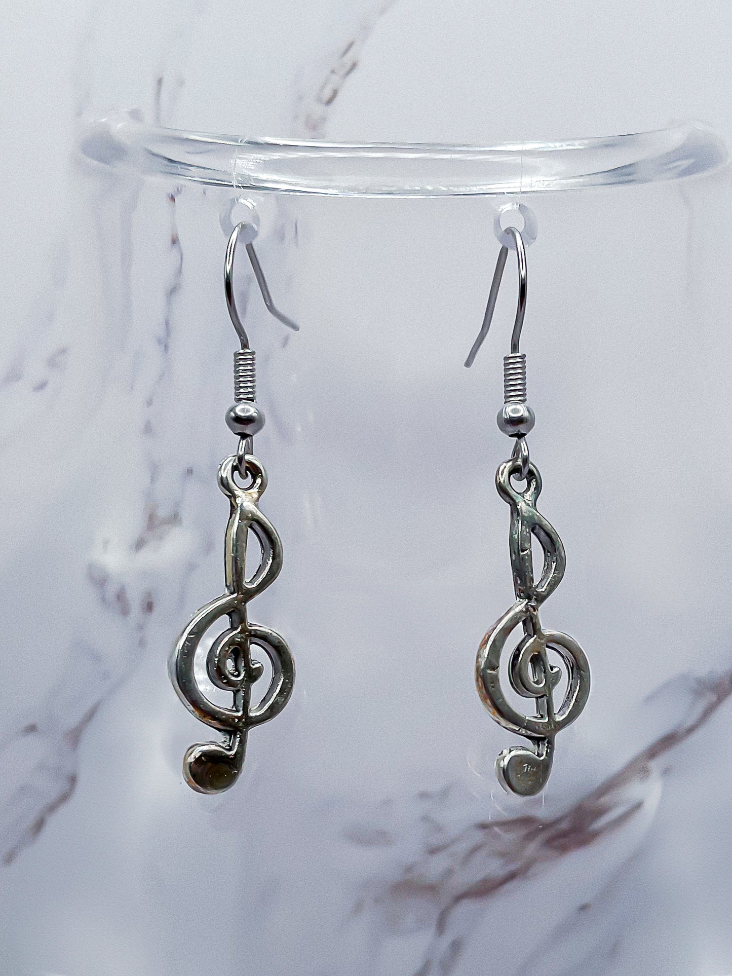 Treble Clef Earrings