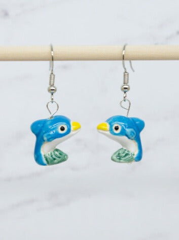 Ely the Dolphin Earrings