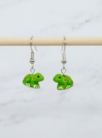 Freddy the Frog Earrings